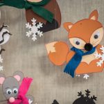 Bastelpackung Fünf Winterfreunde